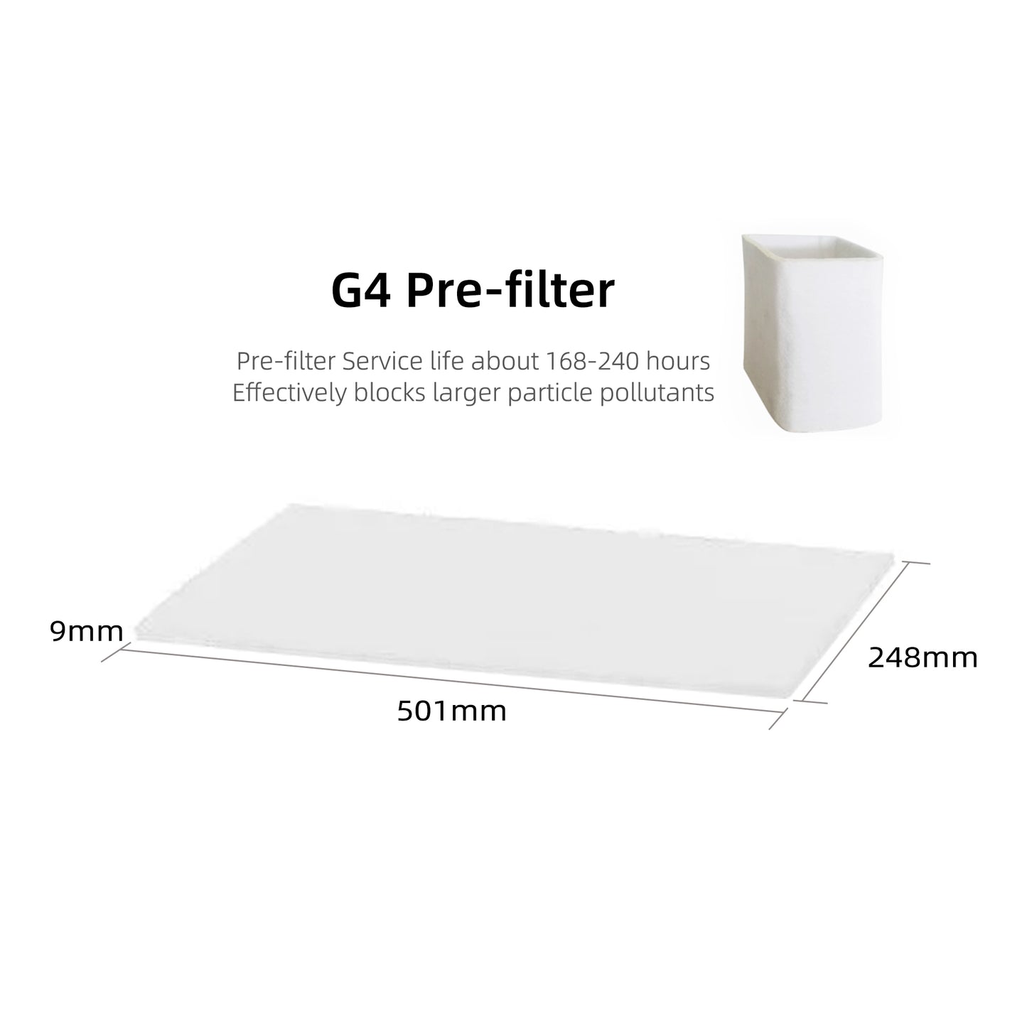 Fume Extractor Filter for XF250