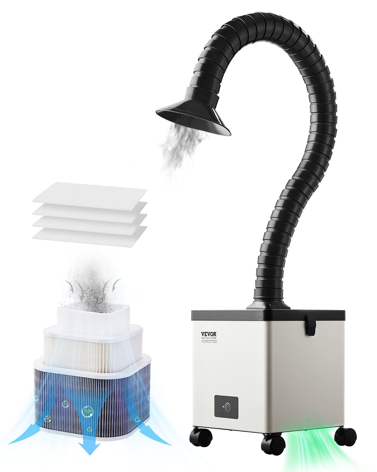 (VEVOR) Fume Extractor Filter for XF250/XF180/DX2000/DX2000II/XL-300