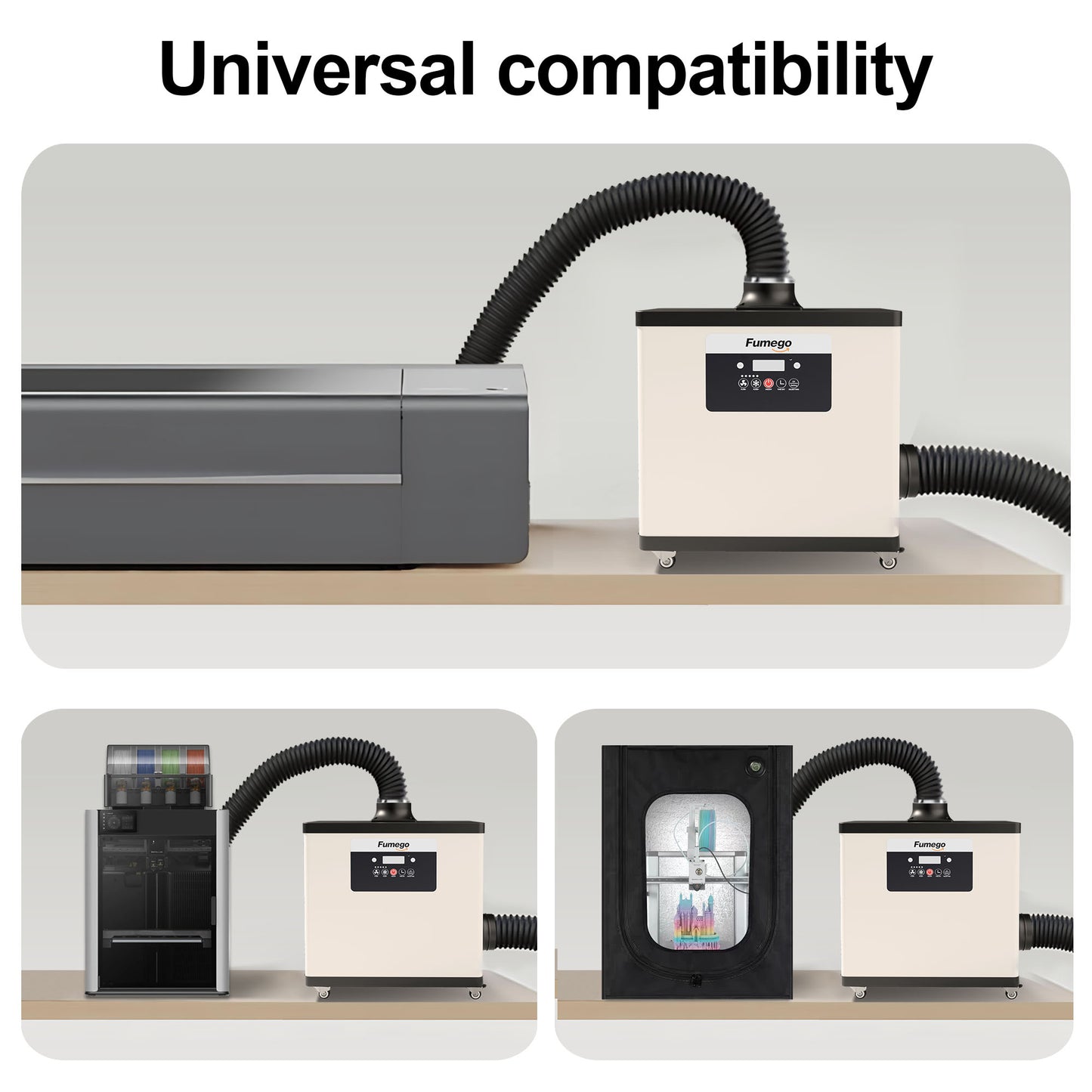 FUMEGO DX1001 200W Fume Extractor