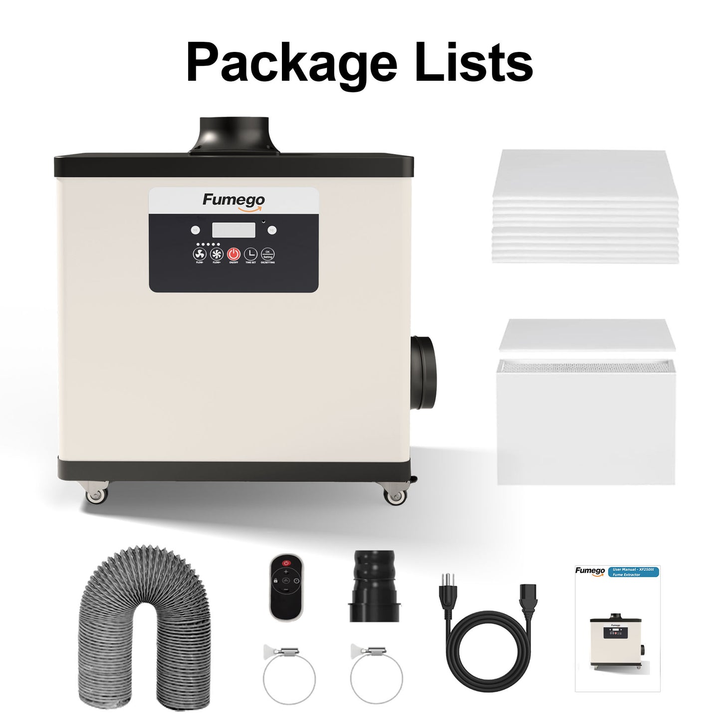 FUMEGO DX1001 200W Fume Extractor